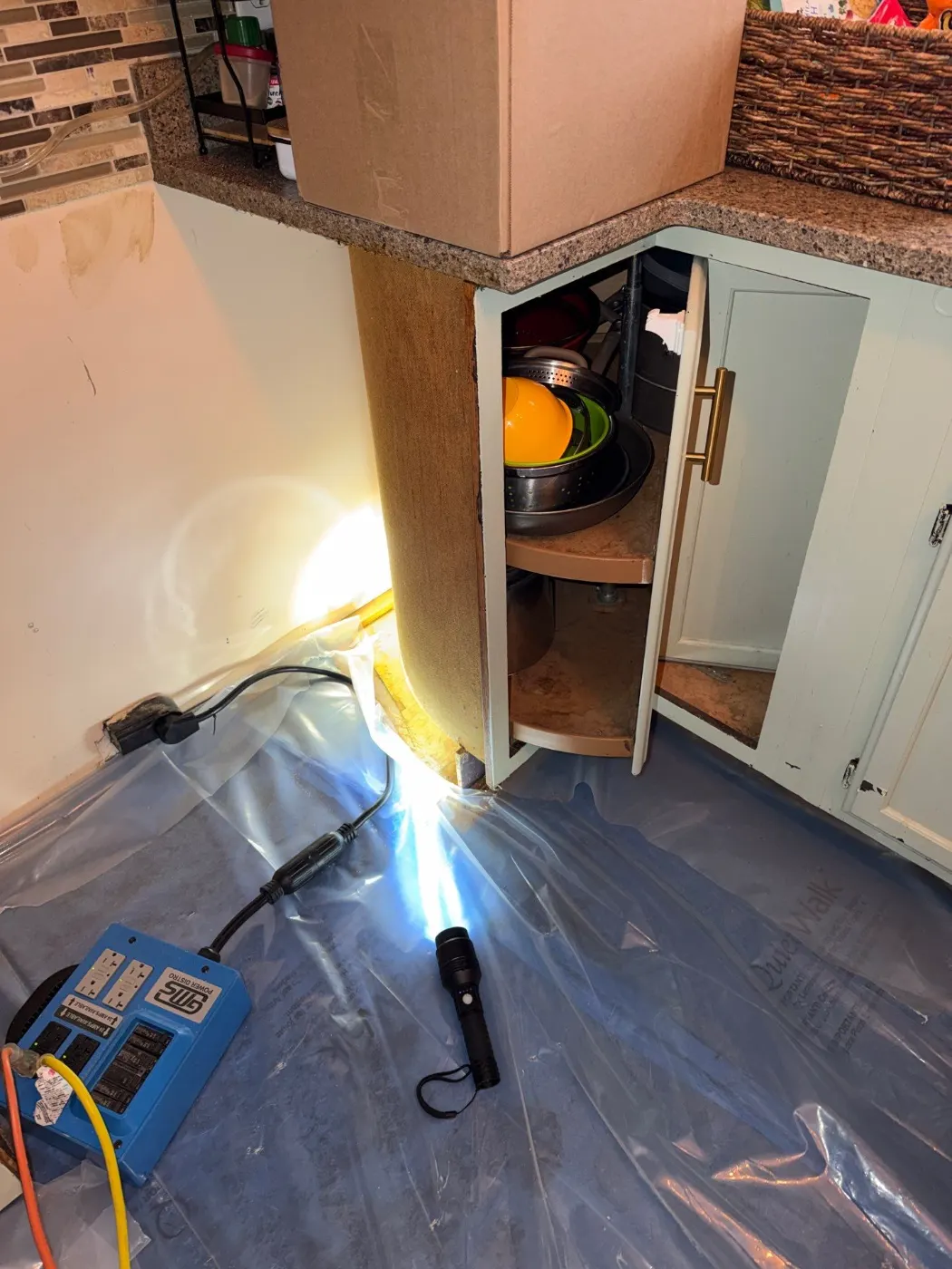 IICRC certified drying setup in Parke County, IN